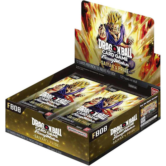 DBS Fusion World FB-08 "Saiyan's Pride" Booster Box