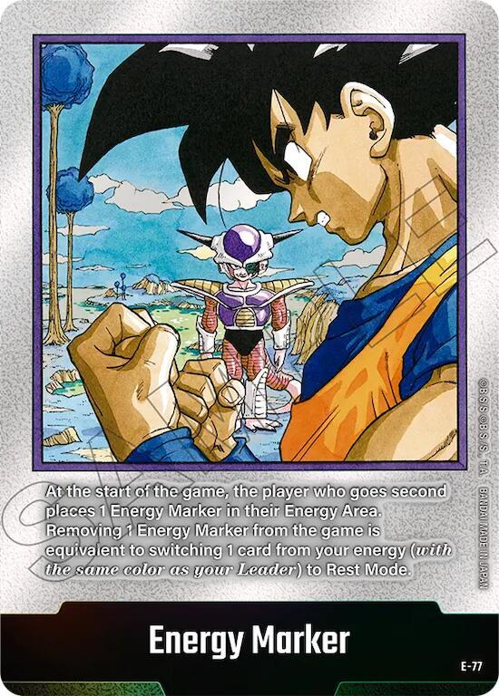 Energy Marker (E-77) - Fusion World Energy Markers (DBSFW_EM)