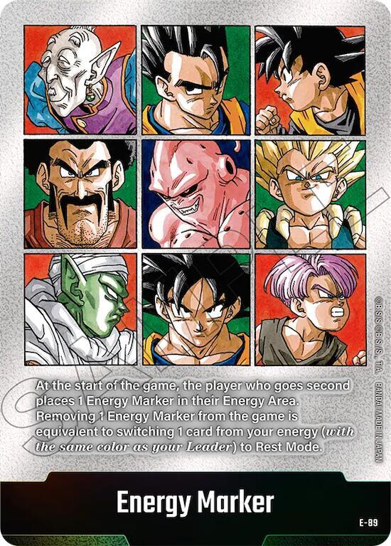 Energy Marker (E-89) - Fusion World Energy Markers (DBSFW_EM)