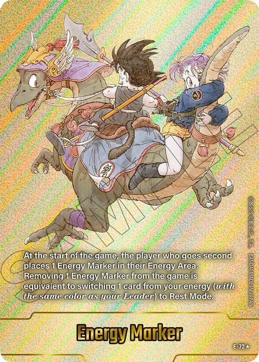 Energy Marker (E-72) (Gold) - Fusion World Energy Markers (DBSFW_EM)