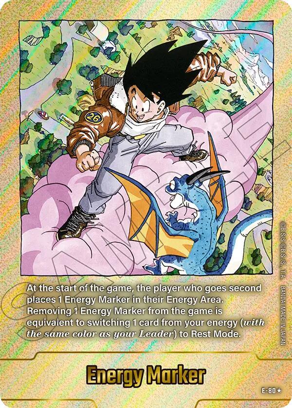 Energy Marker (E-80) (Gold) - Fusion World Energy Markers (DBSFW_EM)