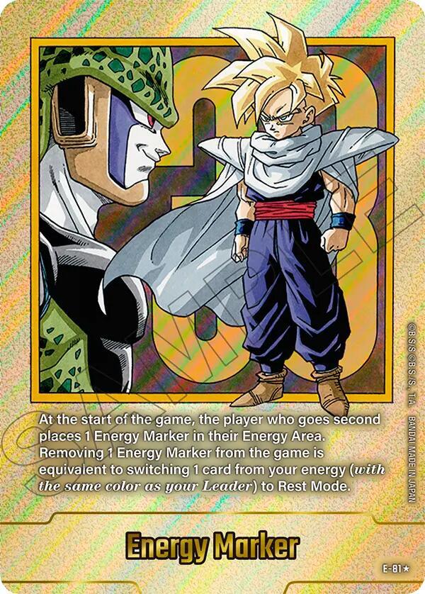 Energy Marker (E-81) (Gold) - Fusion World Energy Markers (DBSFW_EM)