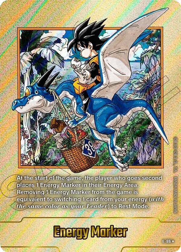 Energy Marker (E-86) (Gold) - Fusion World Energy Markers (DBSFW_EM)