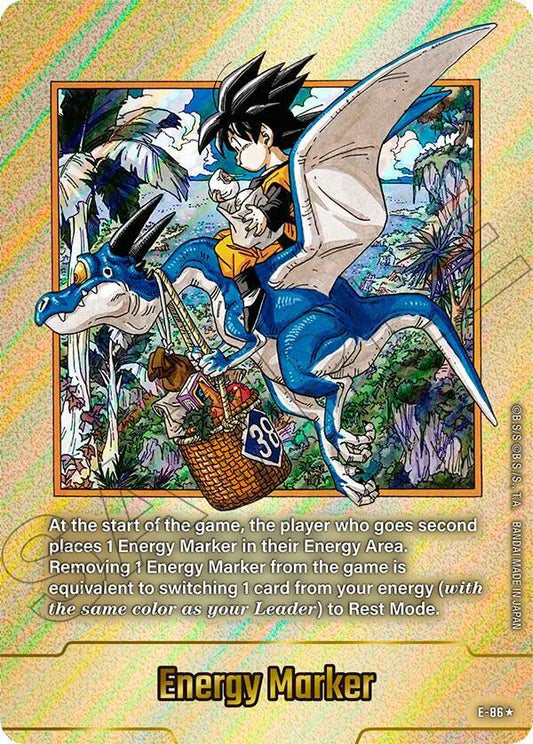 Energy Marker (E-86) (Gold) - Fusion World Energy Markers (DBSFW_EM)