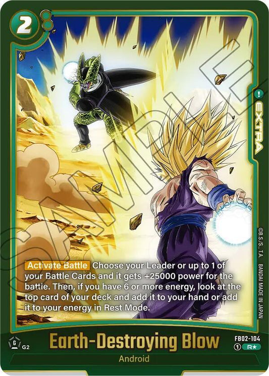 Earth-Destroying Blow (Alternate Art) FB02-104 R