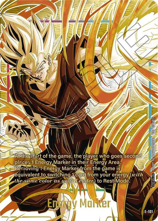 Energy Marker (E-101) - Fusion World Energy Markers (DBSFW_EM)
