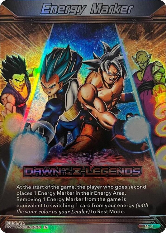 Energy Marker - Dawn Of The Z-Legends (M-31) - Fearsome Rivals (BT29)