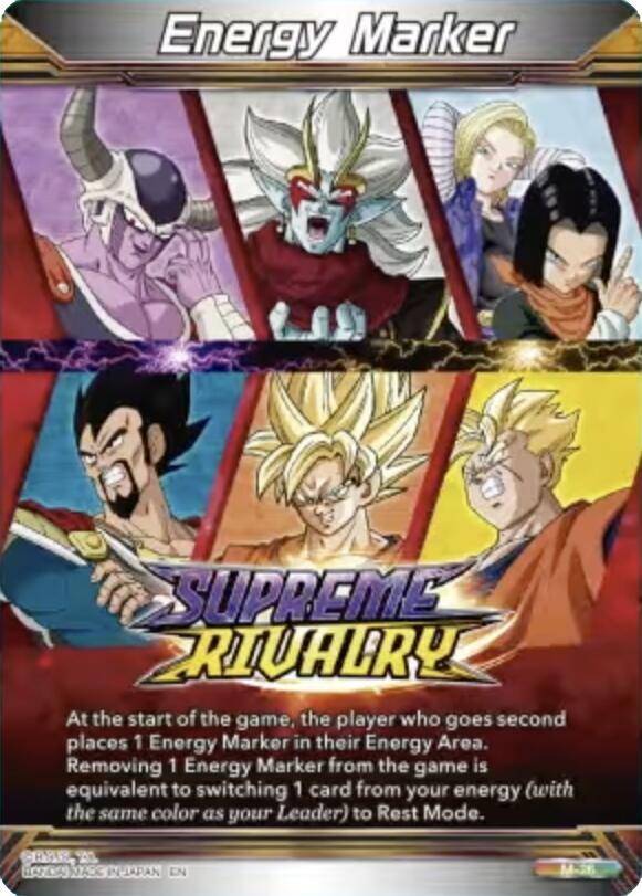Energy Marker - Supreme Rivalry (M-26) - Fearsome Rivals (BT29)