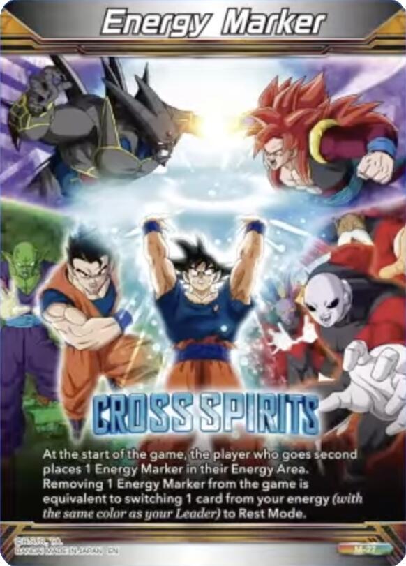 Energy Marker - Cross Spirits (M-27) - Fearsome Rivals (BT29)