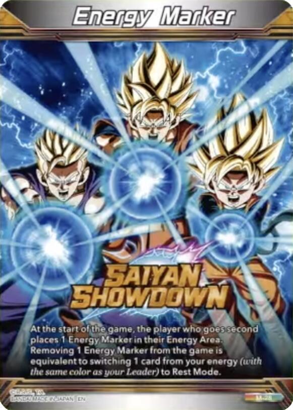 Energy Marker - Saiyan Showdown (M-28) - Fearsome Rivals (BT29)