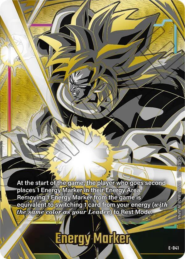 Energy Marker (E-41) - Fusion World Energy Markers (DBSFW_EM)