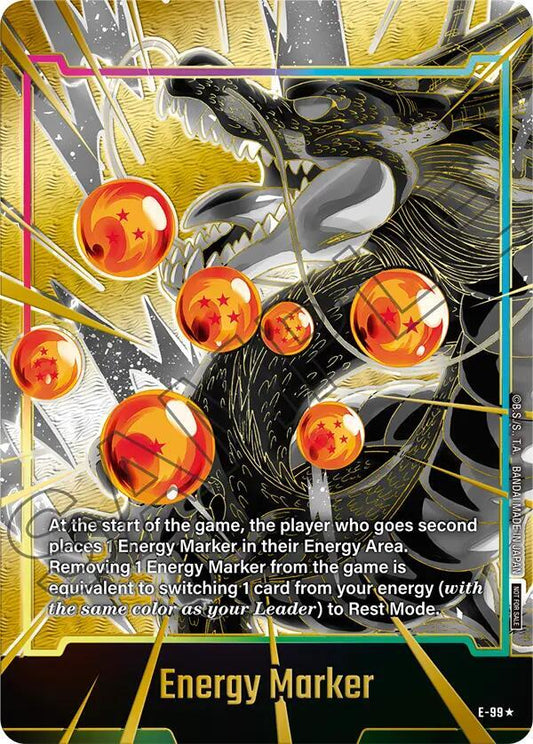 Energy Marker (E-99) (Gold) - Fusion World Energy Markers (DBSFW_EM)