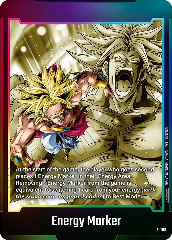 Energy Marker (E-109) - Fusion World Energy Markers (DBSFW_EM)