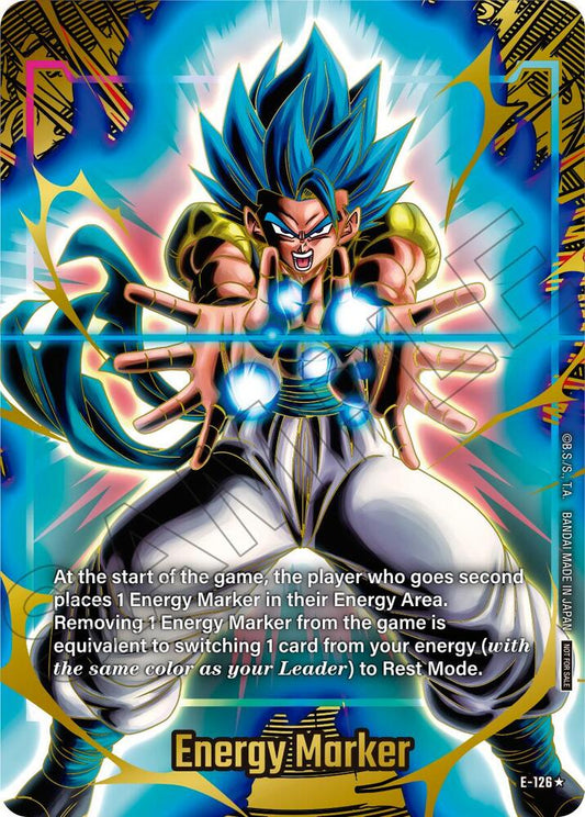 Energy Marker (E-126) (Gold) - Fusion World Energy Markers (DBSFW_EM)