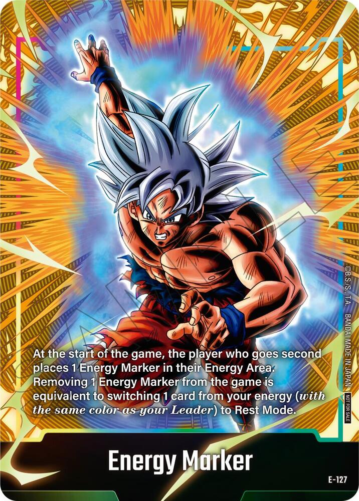 Energy Marker (E-127) - Fusion World Energy Markers (DBSFW_EM)