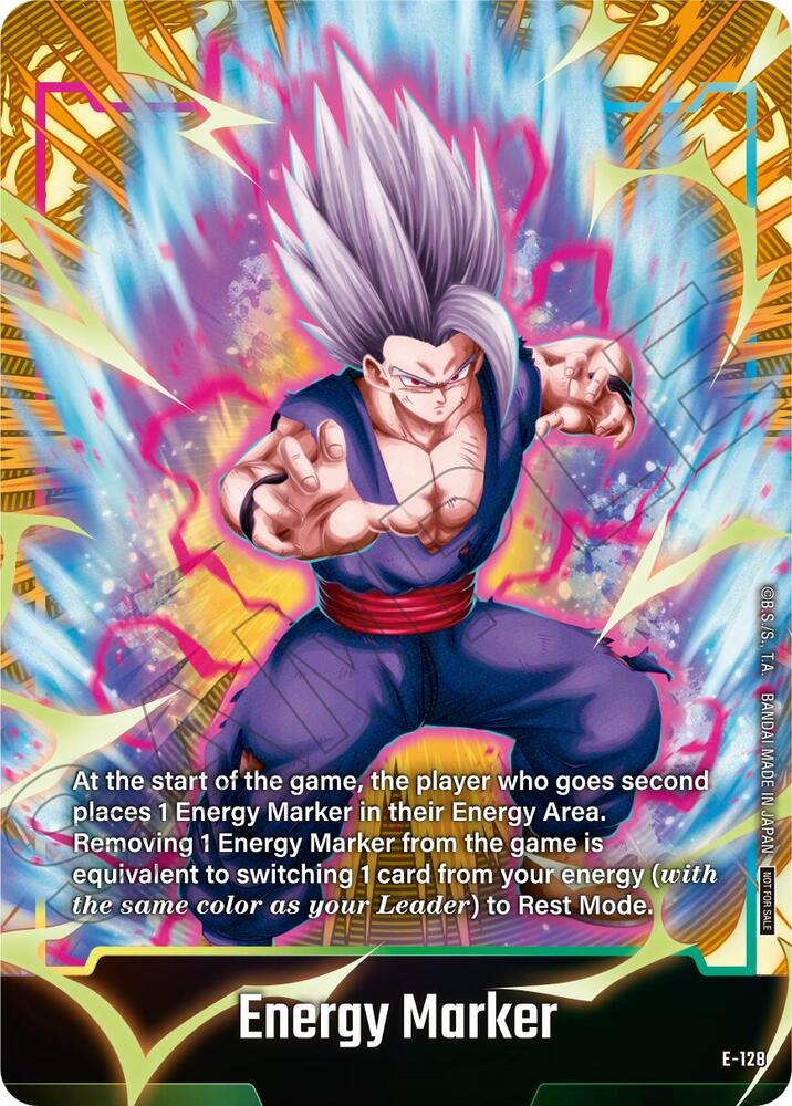 Energy Marker (E-128) - Fusion World Energy Markers (DBSFW_EM)