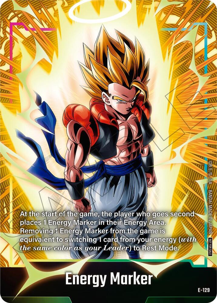 Energy Marker (E-129) - Fusion World Energy Markers (DBSFW_EM)