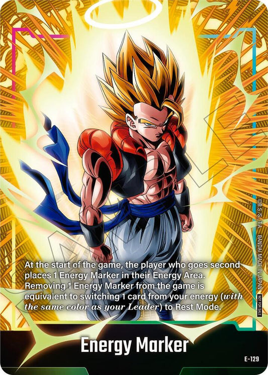 Energy Marker (E-129) - Fusion World Energy Markers (DBSFW_EM)
