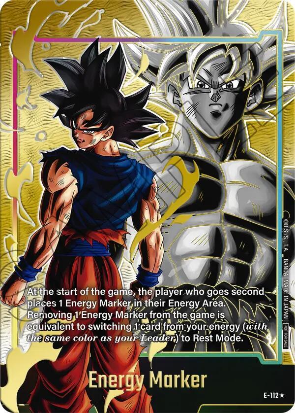 Energy Marker (E-112) (Gold) - Fusion World Energy Markers (DBSFW_EM)