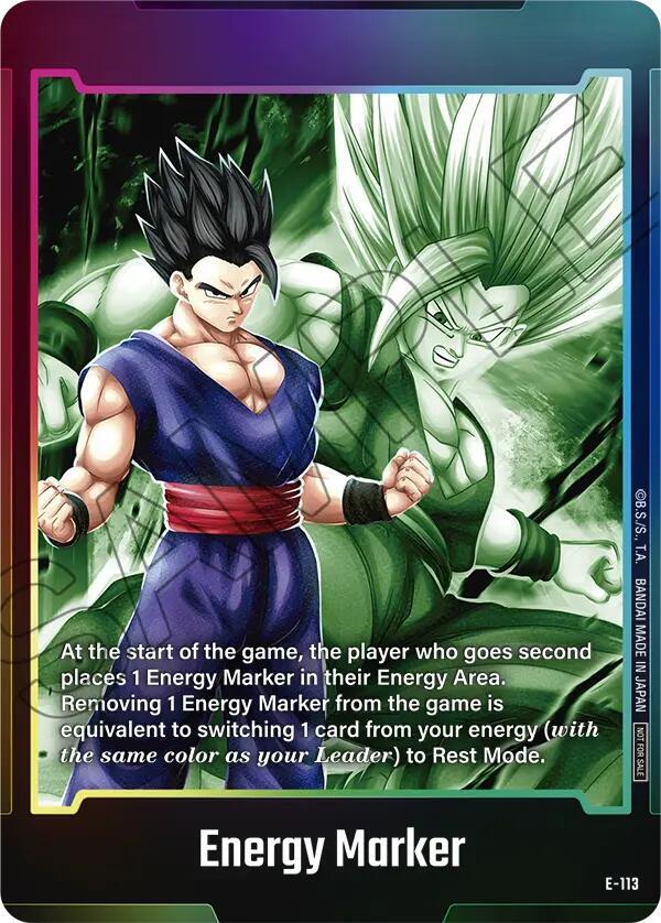 Energy Marker (E-113) - Fusion World Energy Markers (DBSFW_EM)