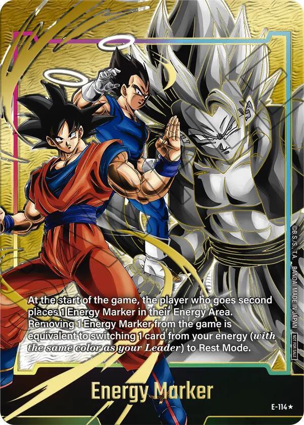 Energy Marker (E-114) (Gold) - Fusion World Energy Markers (DBSFW_EM)