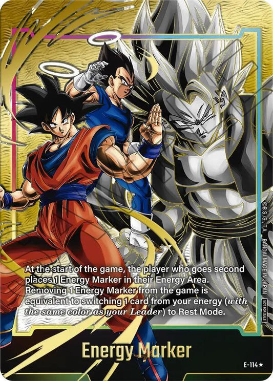 Energy Marker (E-114) (Gold) - Fusion World Energy Markers (DBSFW_EM)