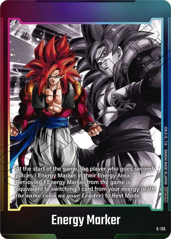 Energy Marker (E-115) - Fusion World Energy Markers (DBSFW_EM)