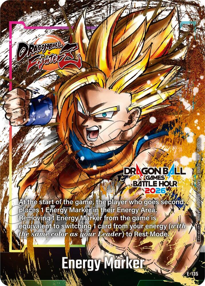 Energy Marker (E-135) - Fusion World Energy Markers (DBSFW_EM)