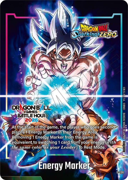 Energy Marker (E-136) - Fusion World Energy Markers (DBSFW_EM)