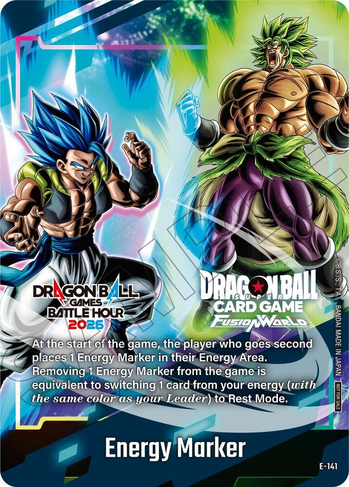 Energy Marker (E-141) - Fusion World Energy Markers (DBSFW_EM)