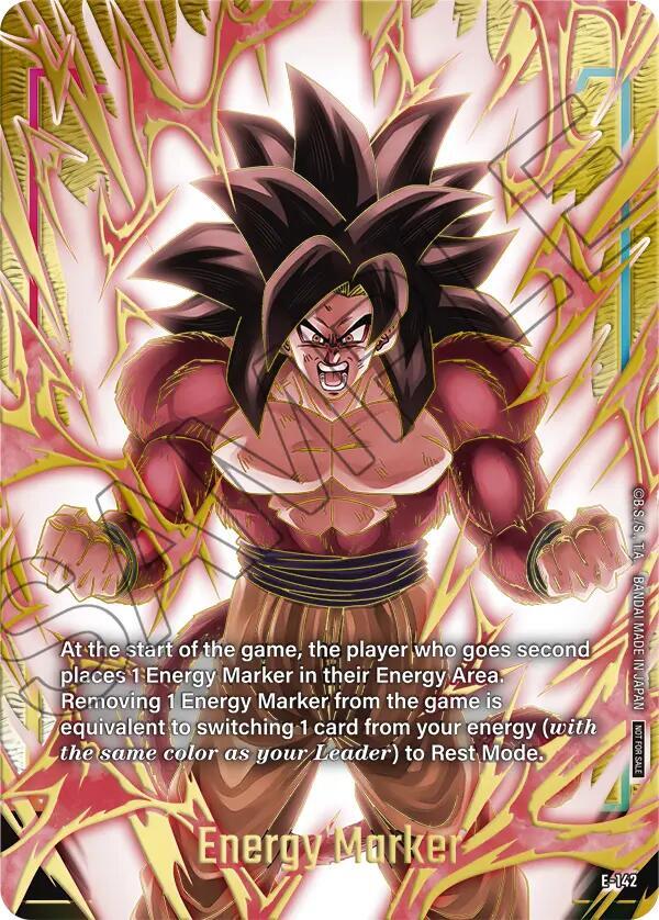 Energy Marker (E-142) - Fusion World Energy Markers (DBSFW_EM)