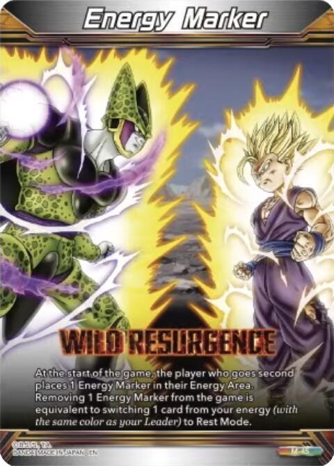 Energy Marker - Wild Resurgence (M-45) - Three Glorious Fighters (BT30)