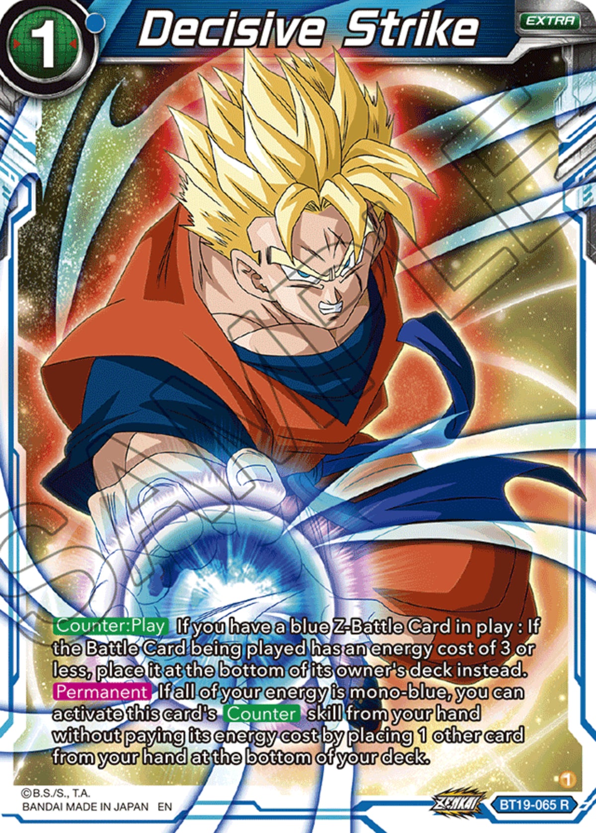 Decisive Strike BT19-065 R