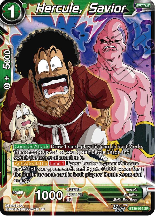 Hercule, Savior BT30-055 SR