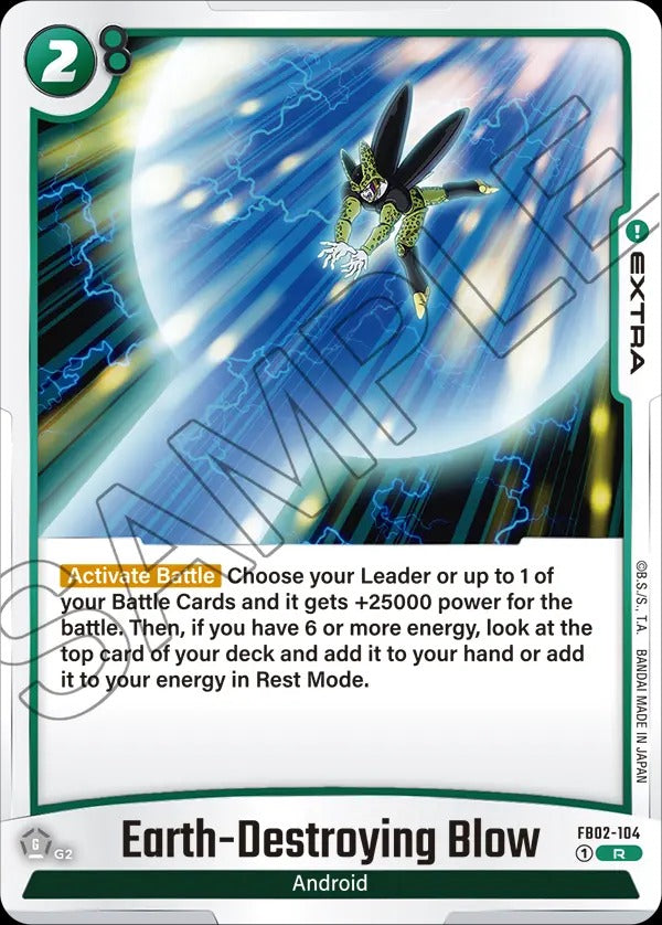 Earth-Destroying Blow FB02-104 R