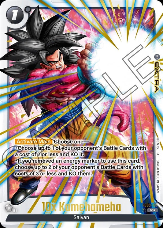 10x Kamehameha (Alternate Art) FB03-137 R