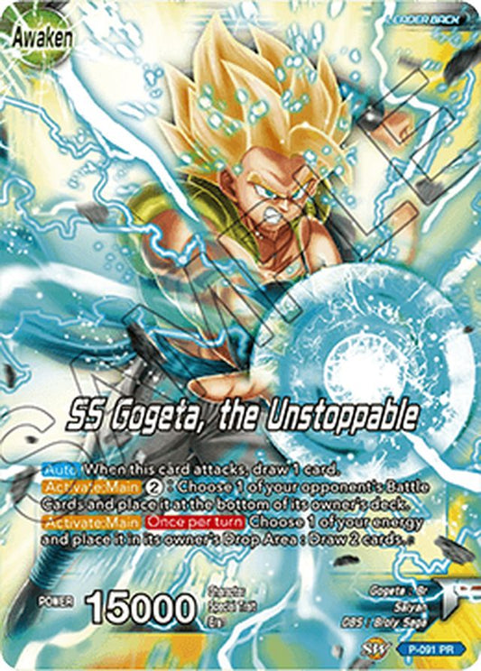 Gogeta | SS Gogeta, the Unstoppable P-091 PR