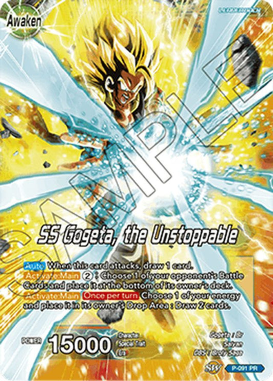 Gogeta | SS Gogeta, the Unstoppable P-091 PR Alt Art Magnificent Collection
