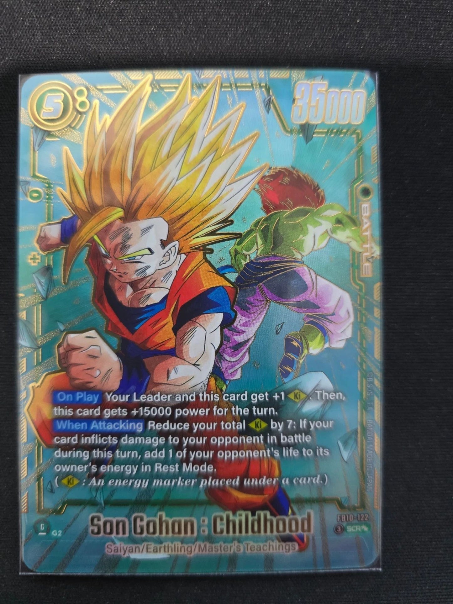 Son Gohan : Childhood (Super Alternate Art) FB10-122 SCR