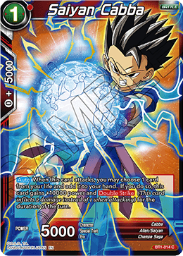 BT1-014 - Saiyan Cabba - Anniversary Box