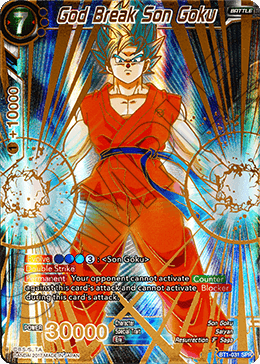 BT1-031_SPR - God Break Son Goku - Special Rare (SPR)