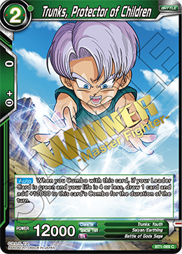 BT1-069 - Trunks, Protector of Children (Errata) - Stamped