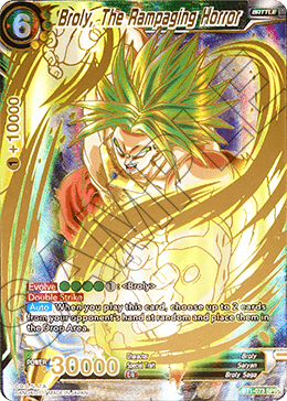 BT1-073_SPR - Broly, The Rampaging Horror - Special Rare (SPR)