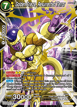 BT1-086  - Golden Frieza, Resurrected Terror - Super Rare (SR)