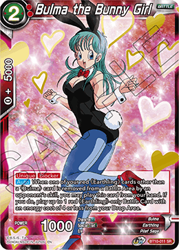 BT10-011 - Bulma the Bunny Girl - Super Rare (SR)