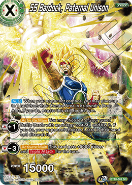 BT10-062 - SS Bardock, Paternal Unison - Super Rare (SR)