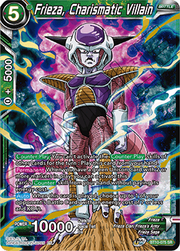 BT10-075 - Frieza, Charismatic Villain - Super Rare (SR)