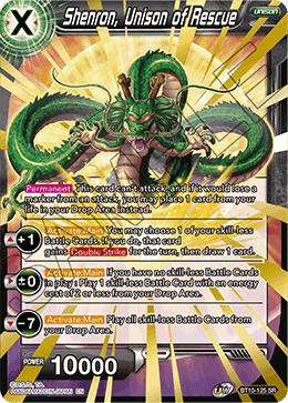 BT10-125 - Shenron, Unison of Rescue - Super Rare (SR)