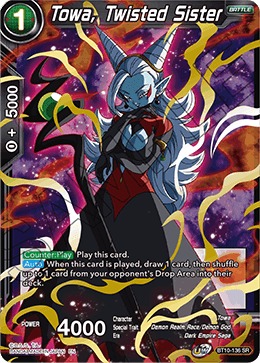 BT10-136 - Towa, Twisted Sister - Super Rare (SR)