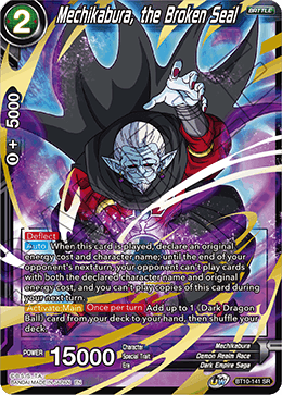 BT10-141 - Mechikabura, the Broken Seal 2ndEd - Super Rare (SR)